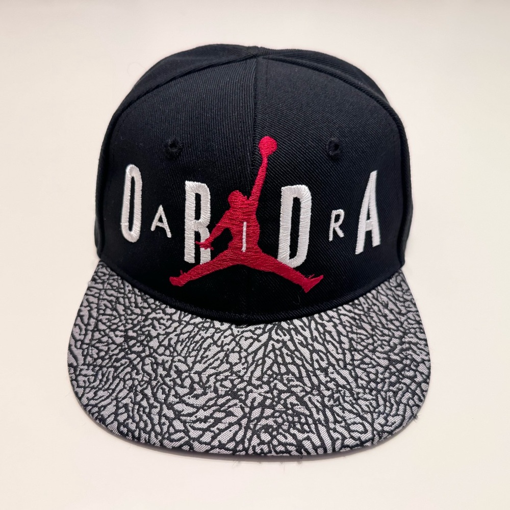Air Jordan Jumpman Snap Back Hat - Black/Red/White, Size Toddler